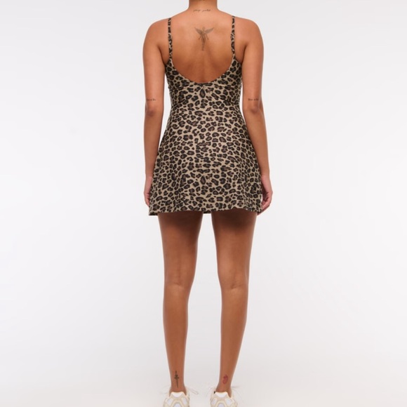 Leopard Print Mini Dress - Picture 2 of 3